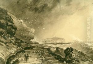 A View Of Scarborough From Cornelian Bay by Henry Barlow Carter