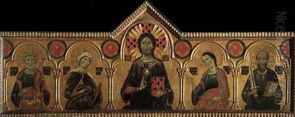 Christ the Redeemer and Four Saints 1271 - view 1