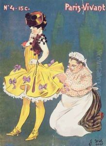 Cover of 'Paris-Vivant' Magazine, 1901 Cover of 'Paris-Vivant' Magazine, 1901