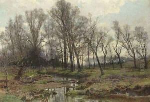 The Meadow Brook by Hugh Bolton Jones