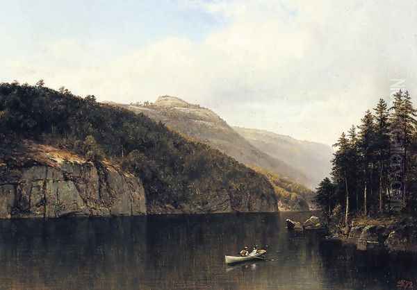 Looking West, from Dollar Island, Lake George - view 1