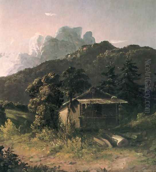 House in the Adirondacks - view 1