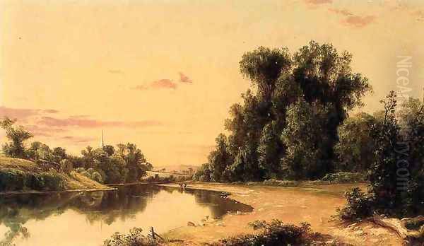 Esopus River Landscape, Hurley, New York - view 1