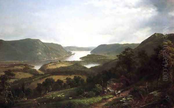 The Hudson Riiver from Fort Montgomery - view 1