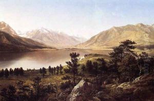 Upper Twin Lakes in the Colorado Rockies