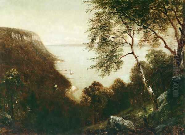 View of Palisades, Hudson River - view 1