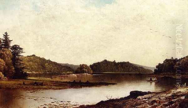 Study of Wawayanda Lake, Orange Co. - view 1