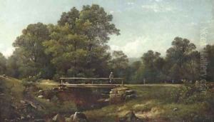 Old Kate's Bridge, Rifton Glen, Ulster County, New York