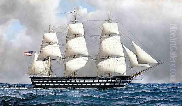 U. S. Ship-of-The-Line - view 1