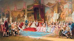 Inauguration of the Academy of Arts, 7 July 1765, 1889 by Valery Ivanovich Jacobi