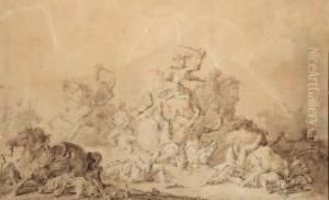 Choc De Cavalerie by Francesco Giuseppe Casanova