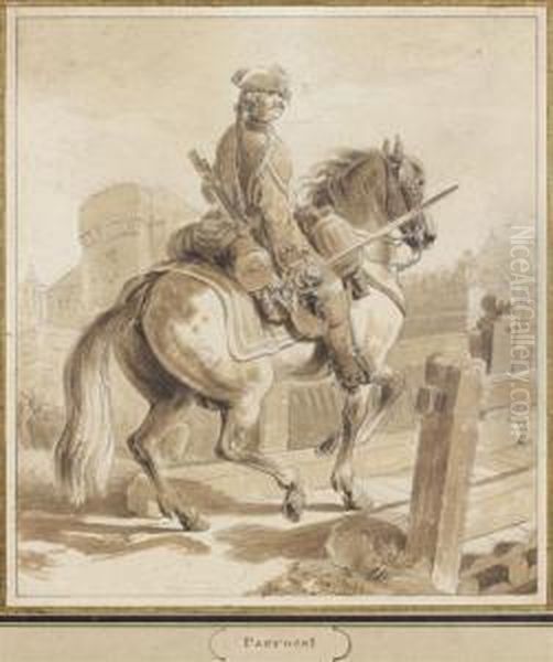 Un Brigadier Du Regiment De Dragons - view 1