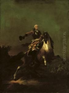 A Soldier, Said To Be Hermann Moritz, Count Of Saxony by Francesco Giuseppe Casanova