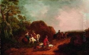 Partenza Per La Caccia by Francesco Giuseppe Casanova