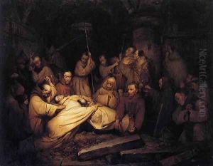 The Count of Comminges Recognizing Adelaide 2 by Claude Jacquand