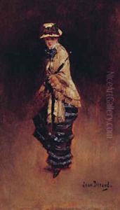Young Parisienne by Beraud Jean