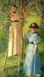 Joseph The Pear Orchard by Decamp Joseph R