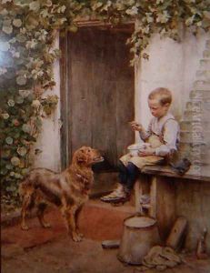 Waiting for Titbits by Henry James Johnstone