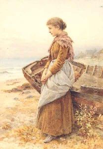 Waiting by the Shore by Henry James Johnstone