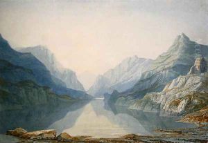 Dolbadarn Castle by Samuel Jackson