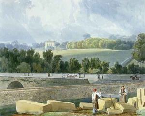 A View from the Park Place across Whiteladies by Samuel Jackson
