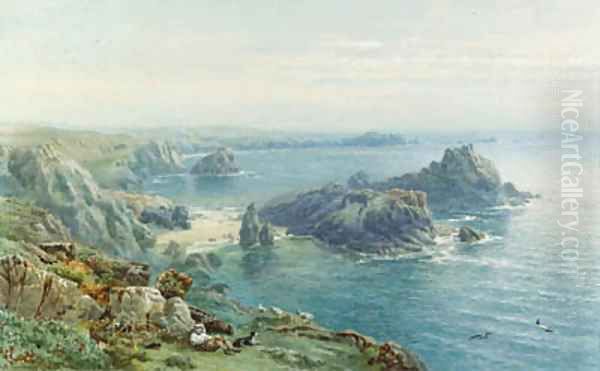 Kynance Cove, Cornwall - view 1