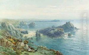 Kynance Cove, Cornwall by Samuel Jackson