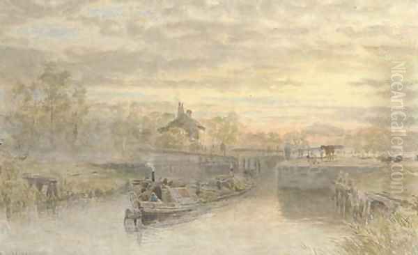 Approaching the lock - view 1