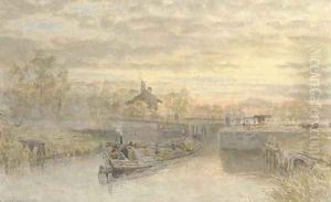 Approaching the lock by Samuel Jackson
