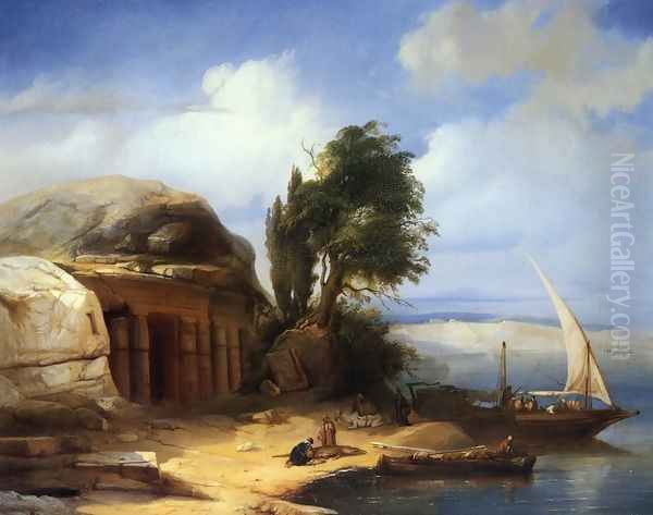 On the Banks of the Nile - view 1