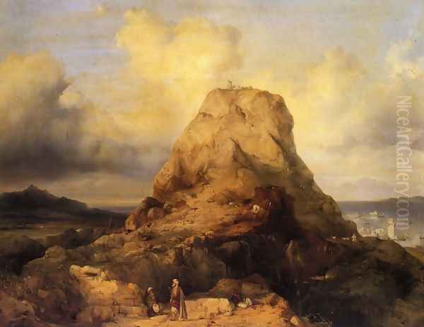 Landscape in Rhodes - view 1