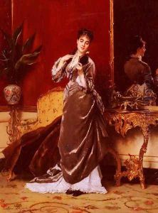 Dressing For The Ball by Gustave Leonhard de Jonghe