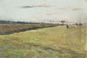 Vue Du Vomero, Naples by Giuseppe Casciaro