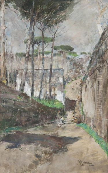 Stradina Del Vecchio Vomero by Giuseppe Casciaro