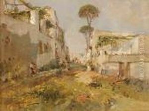 Paesaggio Di Capri by Giuseppe Casciaro