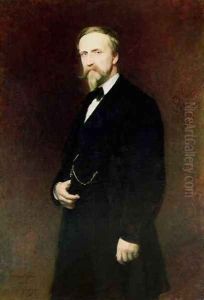 Henri of Orleans 1822-97 Duke of Aumale by Charles Francois Jalabert