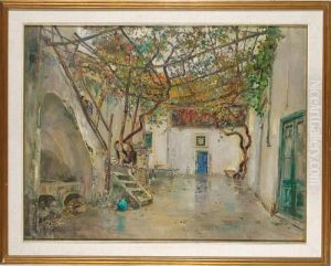 Cortile A Forio D'ischia Cortile A Forio D'ischia