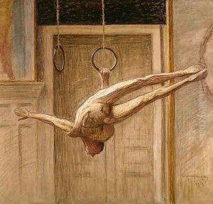 Ring Gymnast No 2 by Eugene Jansson