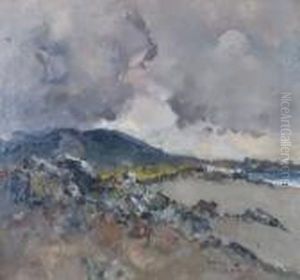 Pittoresulla Spiaggia D'ischia by Giuseppe Casciaro