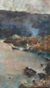 Nel Porto Romanelli by Giuseppe Casciaro