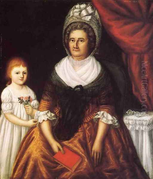 Mrs. John Moale (Ellin North) and Ellin North Moale - view 1