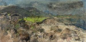On The Neapolitan Coast by Giuseppe Casciaro