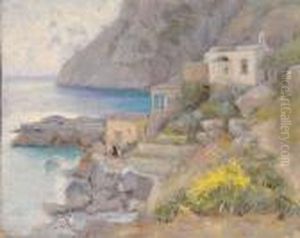 Veduta Della Costiera by Giuseppe Casciaro