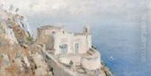 A Church, Capri by Giuseppe Casciaro