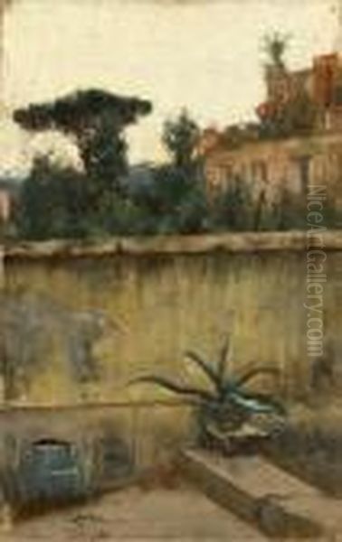 Napoli, Un Cortile In Citta - view 1
