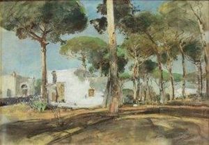 Pineta D'ischia by Giuseppe Casciaro