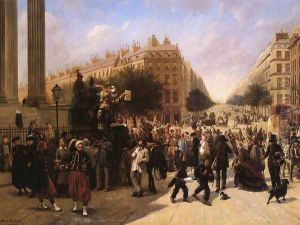 La Place de la Madeleine, Paris by David Jacobsen