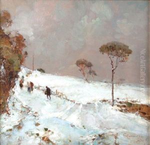 Nusco D'inverno by Giuseppe Casciaro