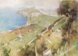 Paesaggio A Capri by Giuseppe Casciaro