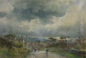 Paesaggio Con Pioggia Paesaggio Con Pioggia